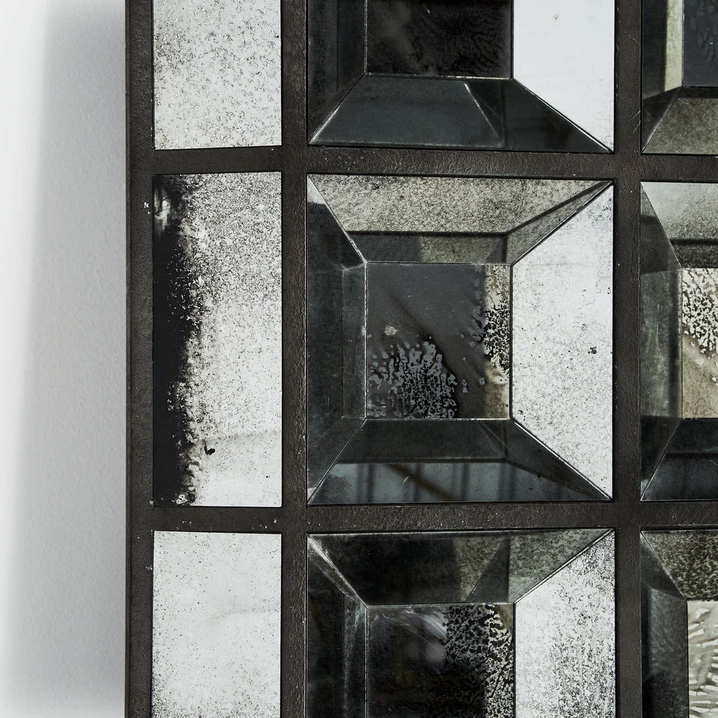 Silberner Spiegel - Maison Oudh