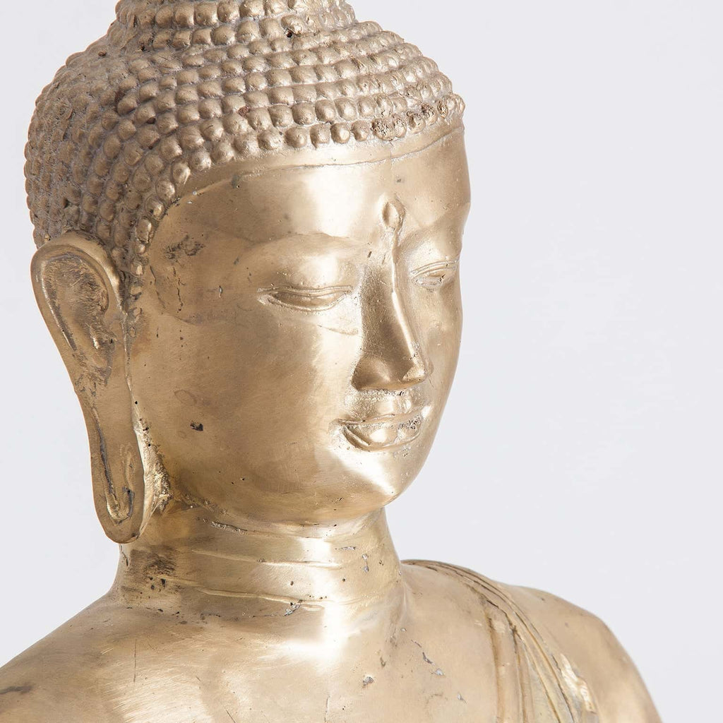 Skulptur Buddha in Gold - Maison Oudh