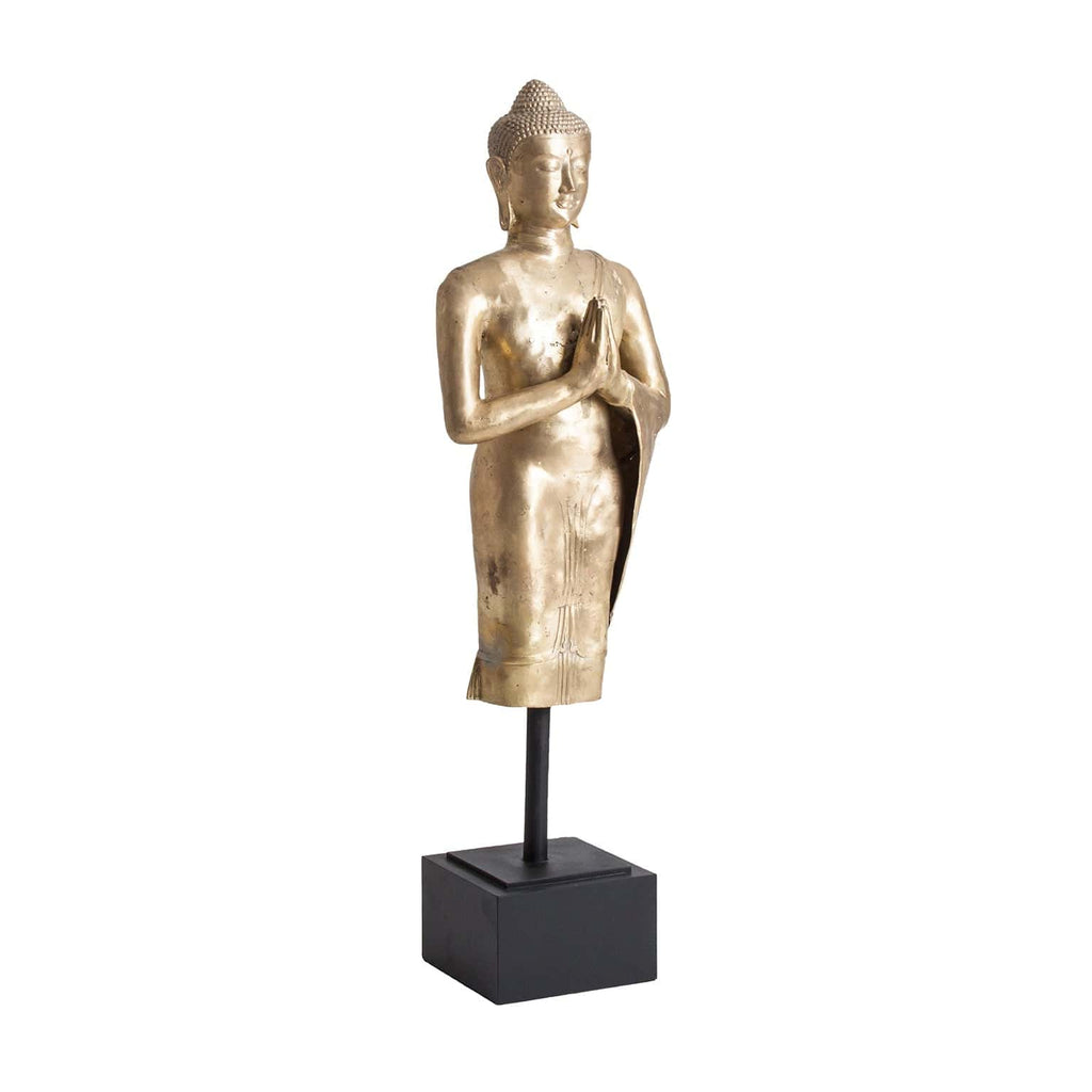 Skulptur Buddha in Gold - Maison Oudh