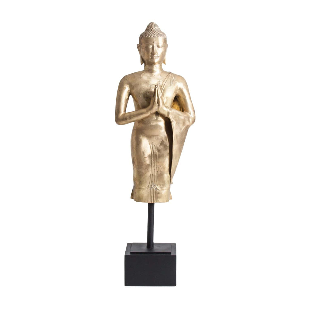 Skulptur Buddha in Gold - Maison Oudh